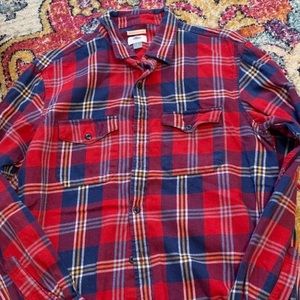 Old Navy Men’s Flannel Shirt size Large